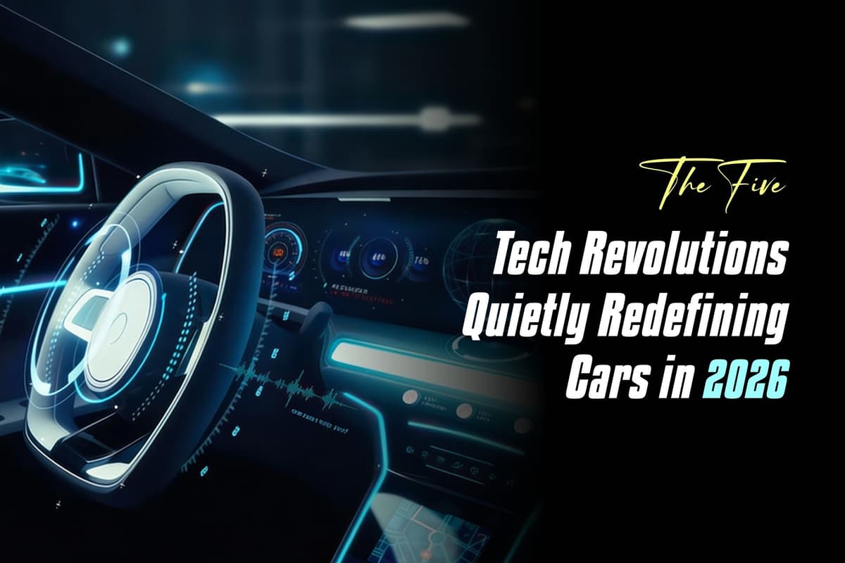 The 5 Tech Revolutions Quietly Redefining Cars in 2026
